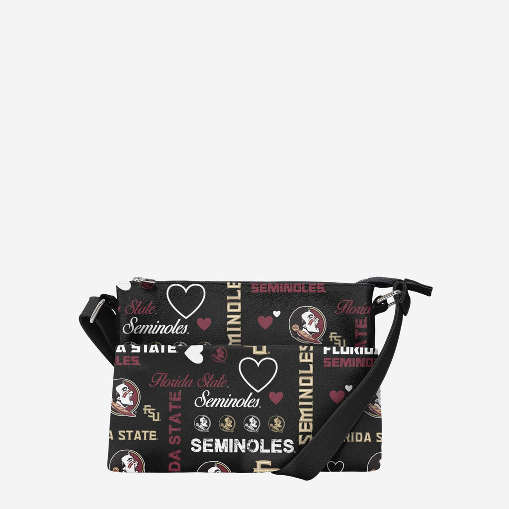 Florida State Seminoles Logo Love Crossbody Purse FOCO