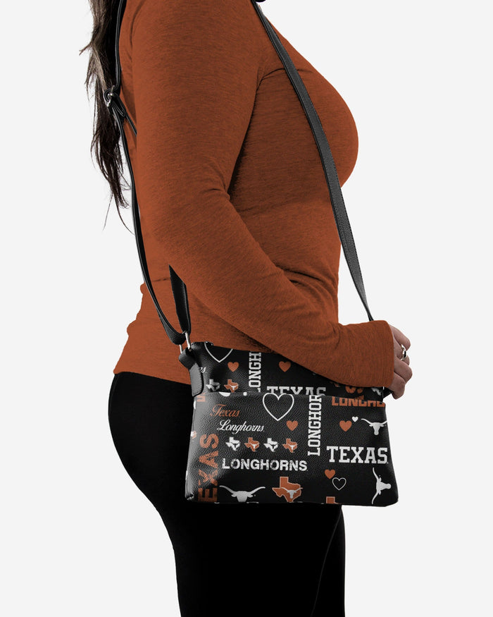 Texas Longhorns Logo Love Crossbody Purse FOCO - FOCO.com