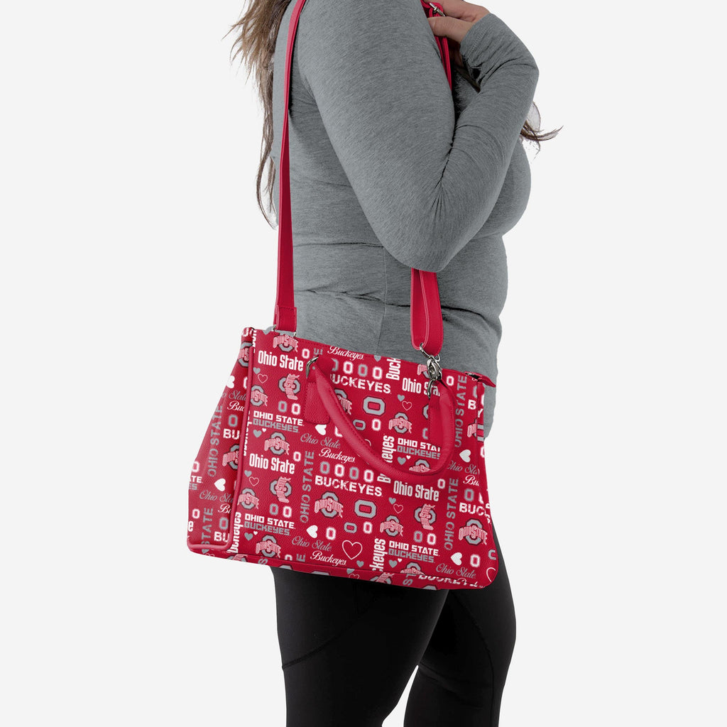 Ohio State Buckeyes Logo Love Purse FOCO