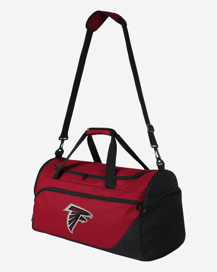 FOCO Atlanta Falcons NFL Solid Big Logo Duffle Bag