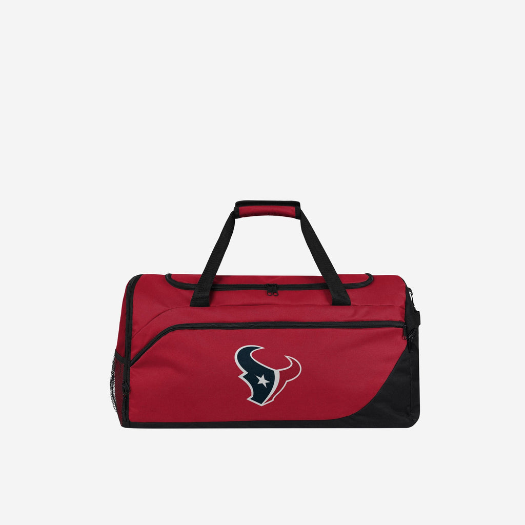 Houston Texans Solid Big Logo Duffle Bag FOCO - FOCO.com