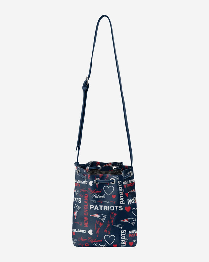 New England Patriots Logo Love Cinch Purse FOCO - FOCO.com