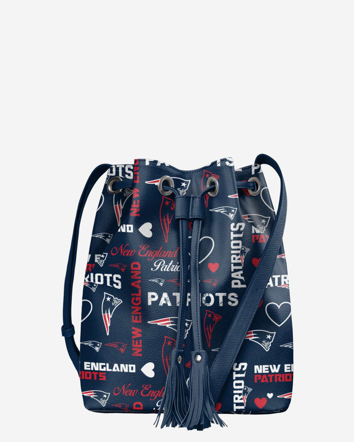 New England Patriots Logo Love Cinch Purse FOCO - FOCO.com