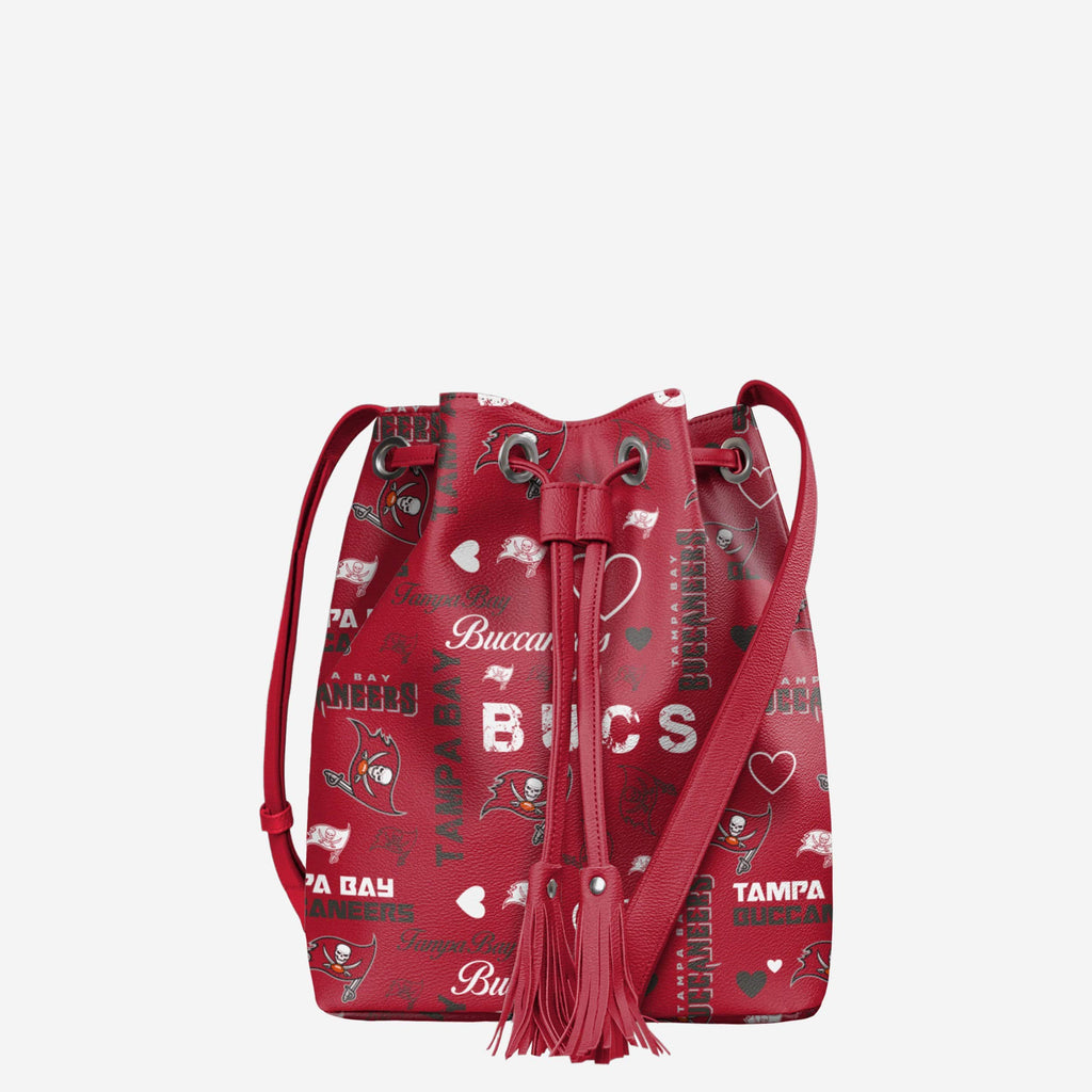 Tampa Bay Buccaneers Logo Love Cinch Purse FOCO - FOCO.com