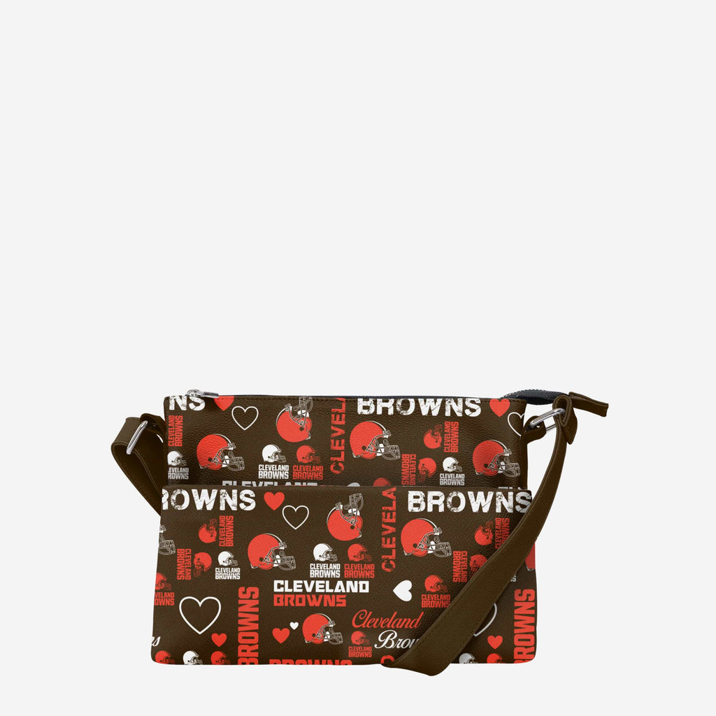 Cleveland Browns Logo Love Crossbody Purse FOCO - FOCO.com