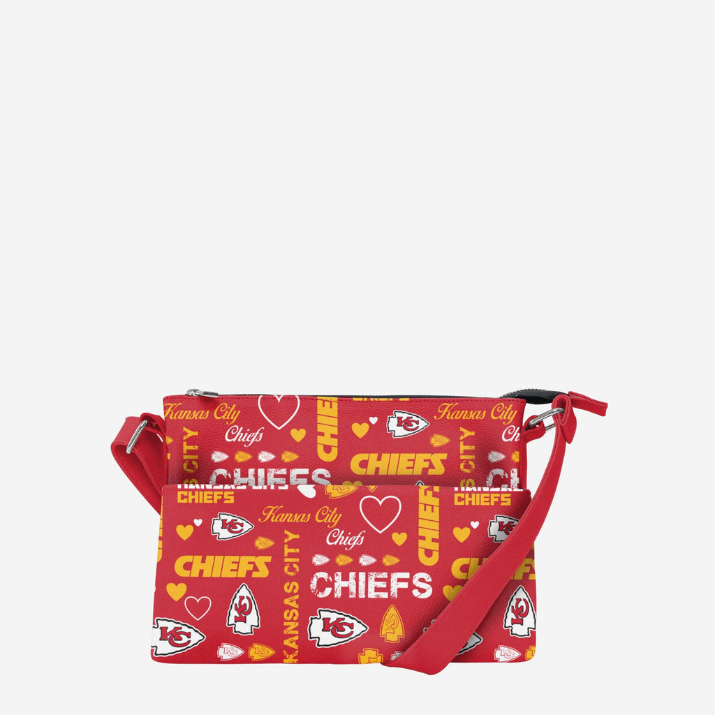 Kansas City Chiefs Logo Love Crossbody Purse FOCO