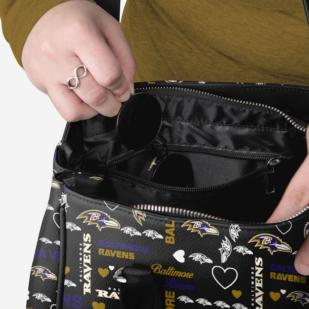 Baltimore Ravens Logo Love Purse FOCO