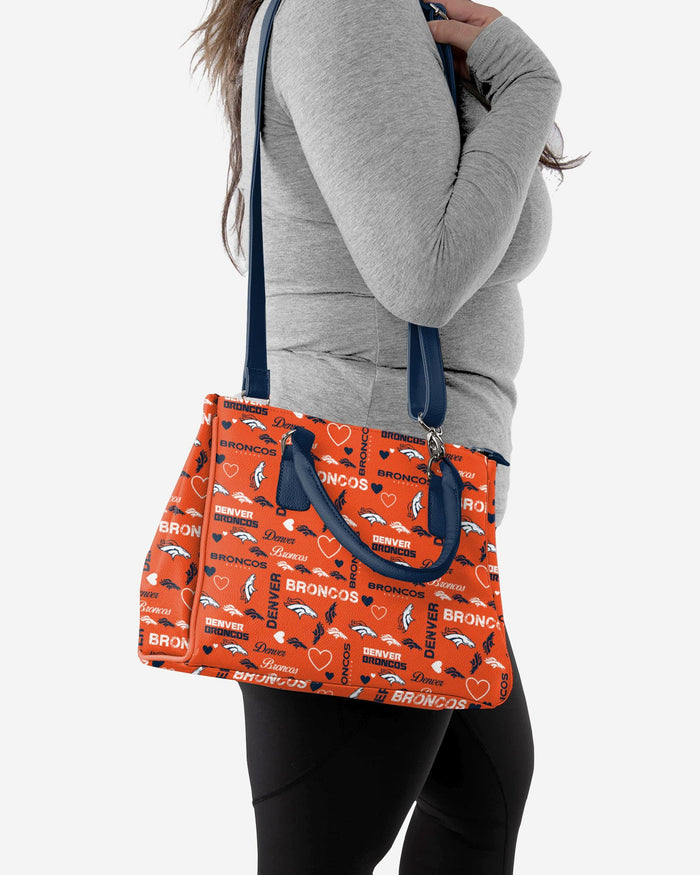 Denver Broncos Logo Love Purse FOCO - FOCO.com