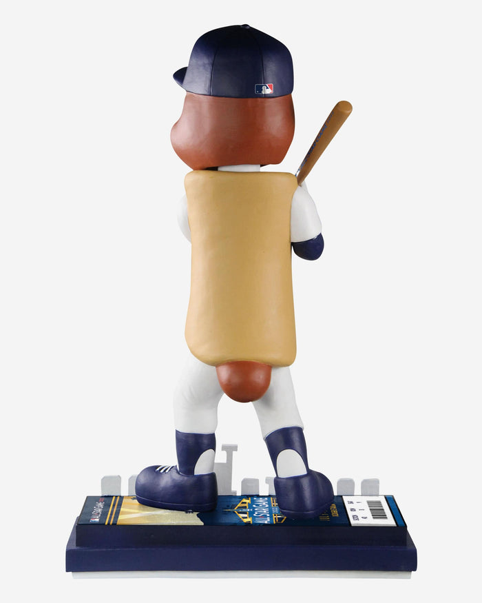 Dodger Dog Los Angeles Dodgers 2022 MLB All-Star Ticket Base 18 in Mascot Bobblehead FOCO - FOCO.com