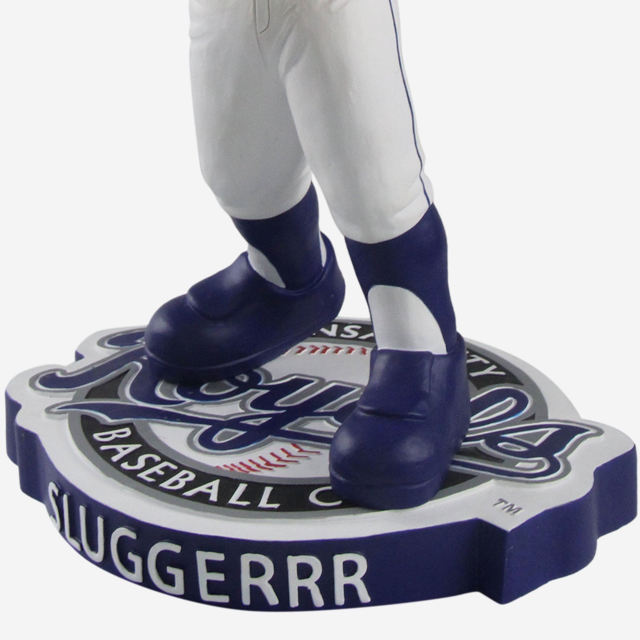 Sluggerrr Kansas City Royals Retro Jersey Mascot Bobblehead FOCO