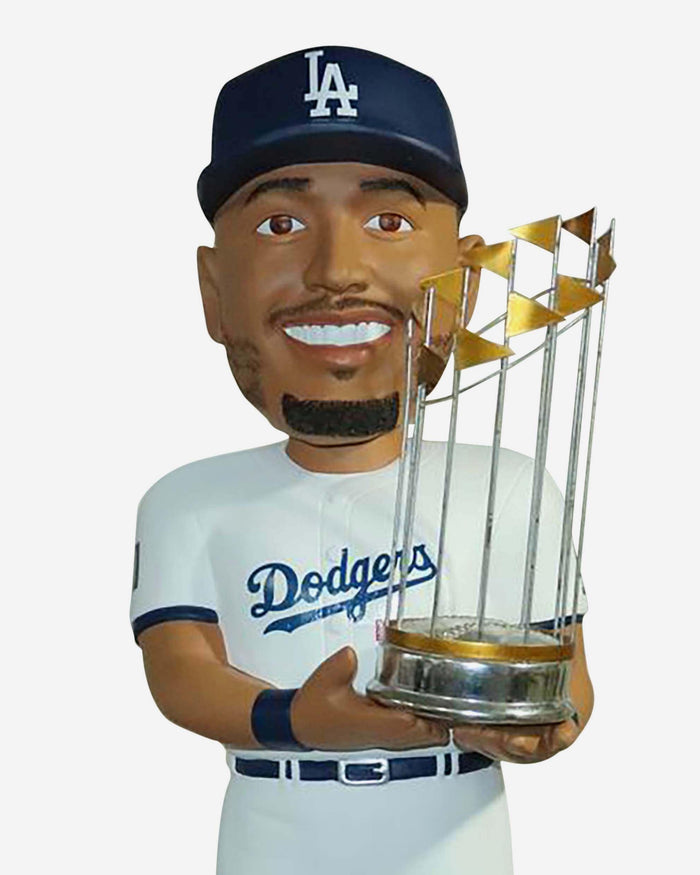 Mookie Betts DODGERS 2020 World Series Champions Trophy 3 FT BOBBLEHEAD  #/12 MLB