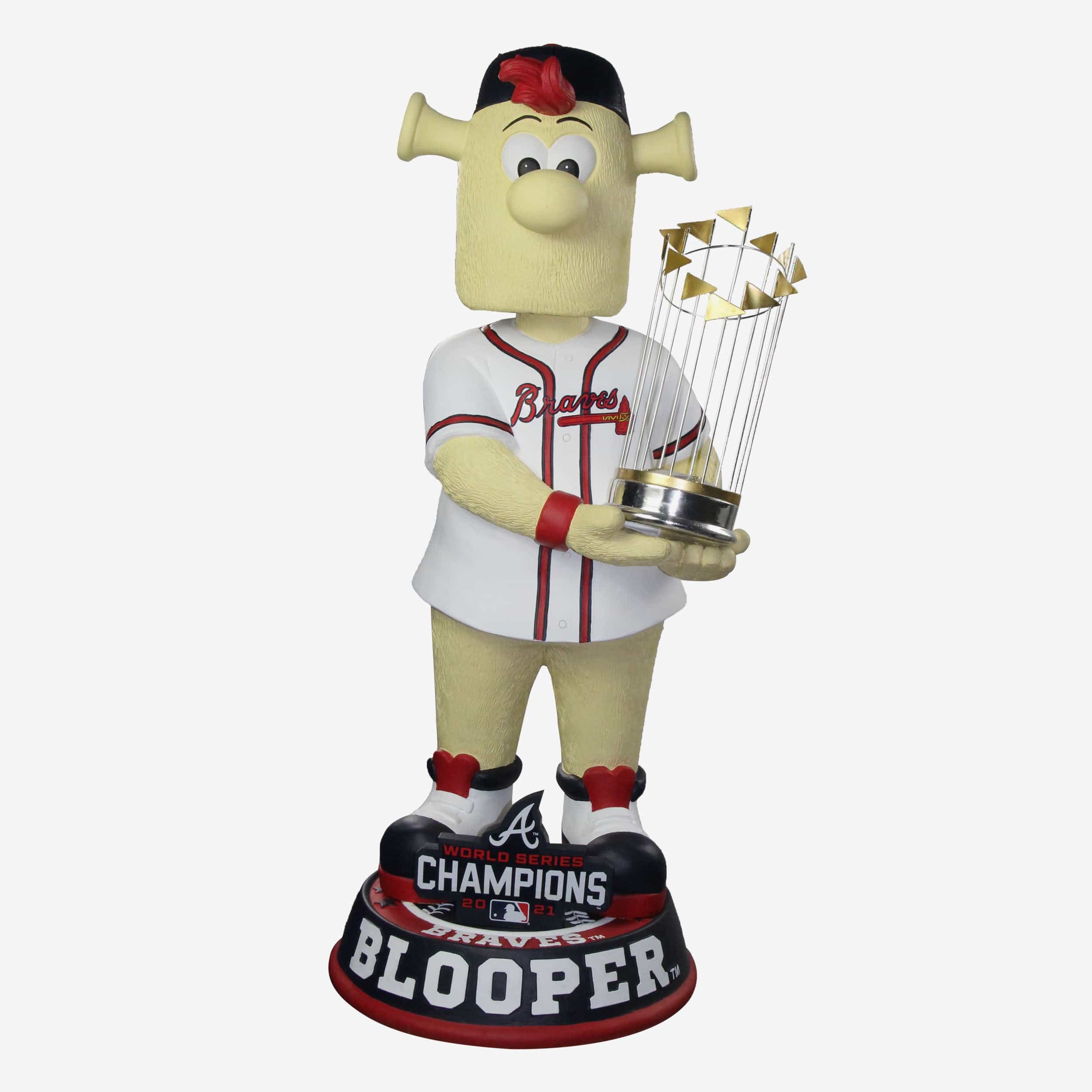 Blooper Atlanta Braves The Show Goes On Mascot Bobblehead FOCO