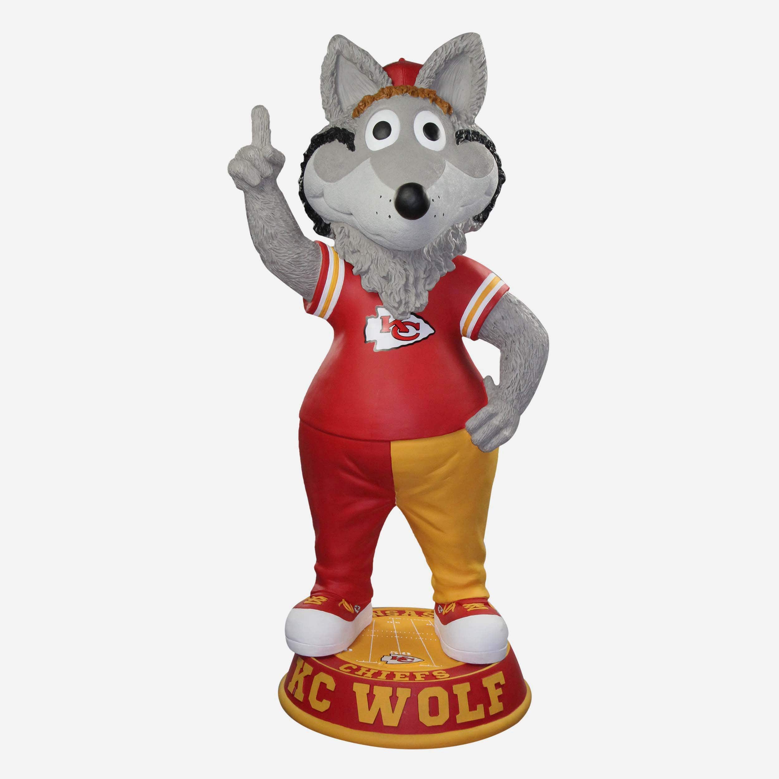 Kansas City Chiefs Wolf Mascot 7' Tall NFL Inflatable