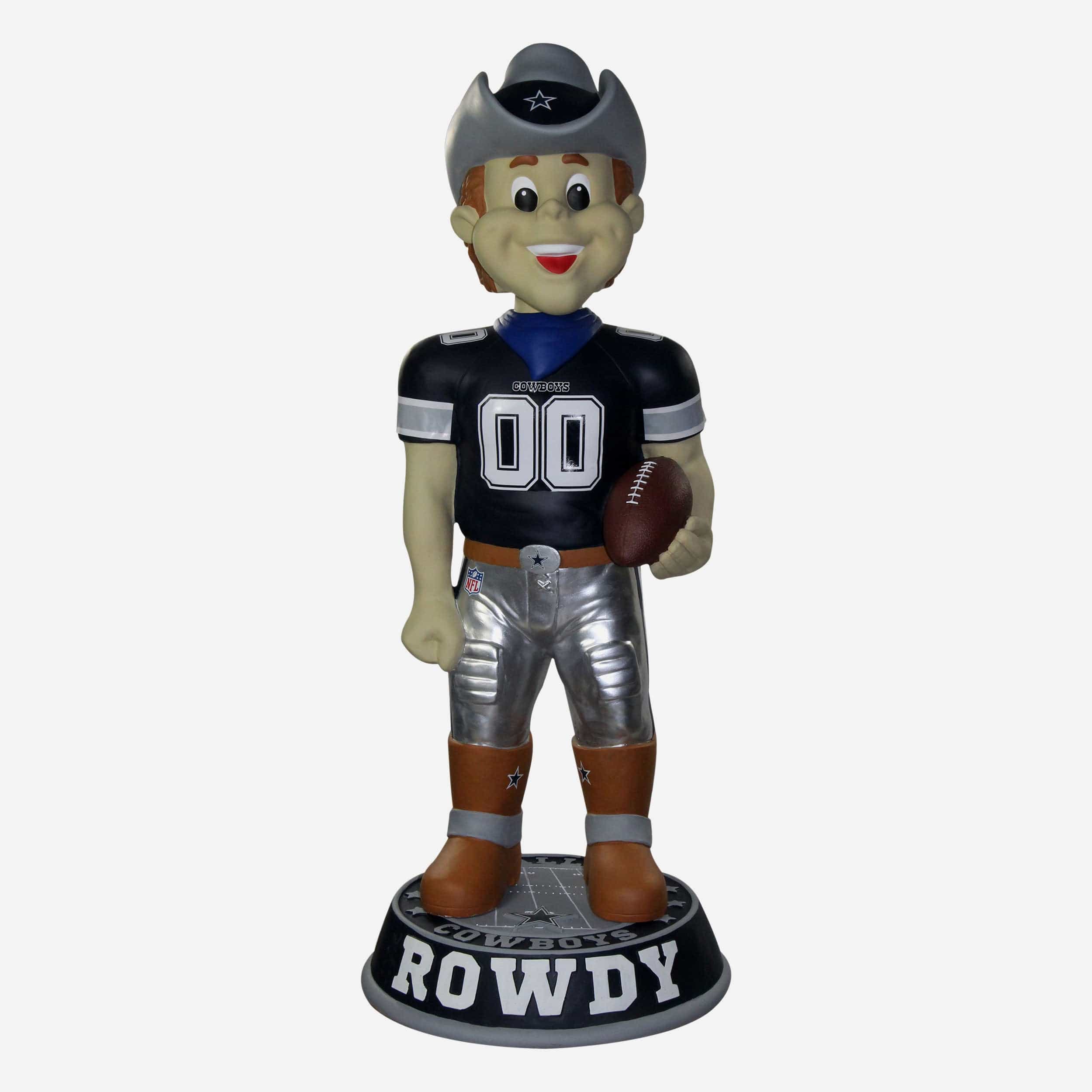 Dallas Cowboys Mascot Rowdy Scoreboard Limited Edition Bobble