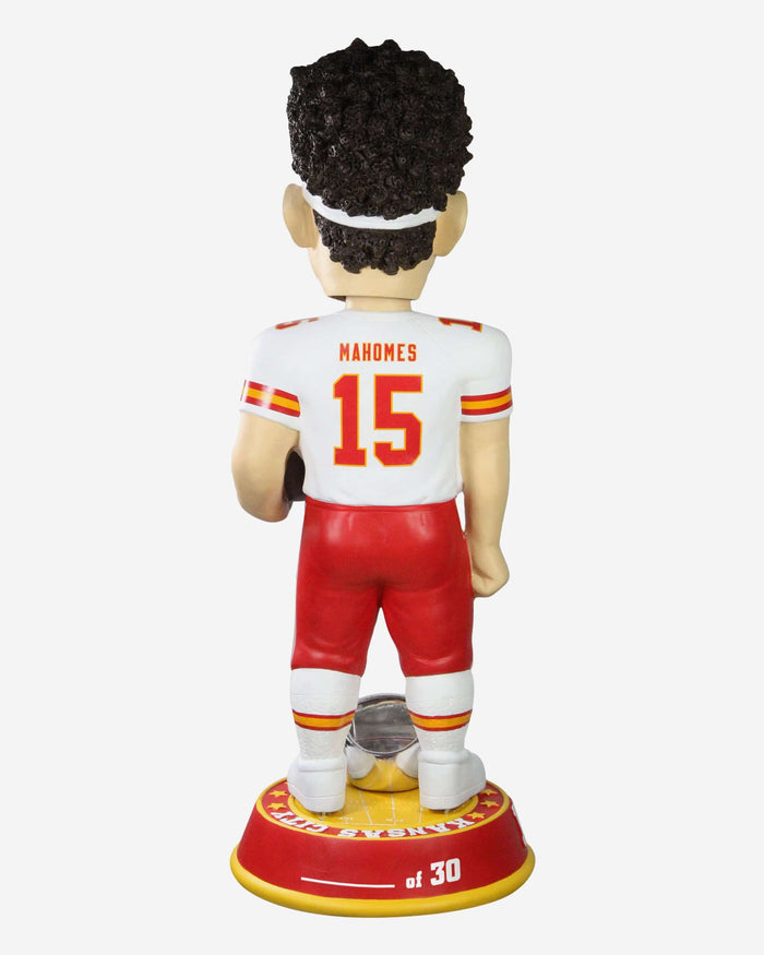 Patrick Mahomes Kansas City Chiefs Super Bowl LVII Champions 3 Ft Bobblehead FOCO - FOCO.com