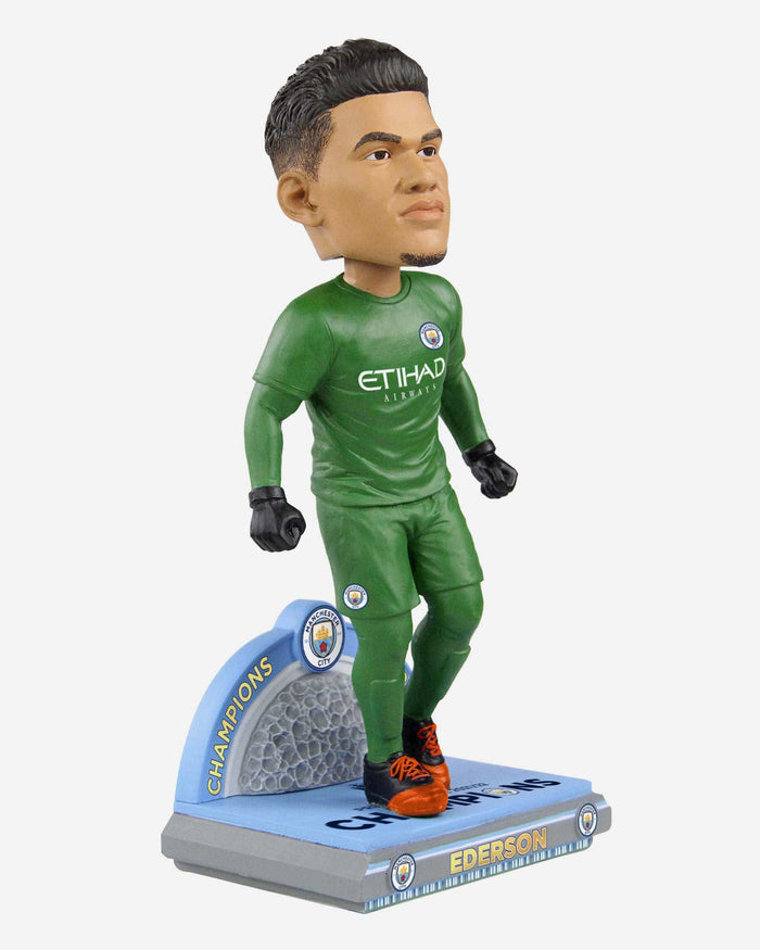 Ederson Santana De Moraes Manchester City FC Premier League Champions Bobblehead FOCO - FOCO.com