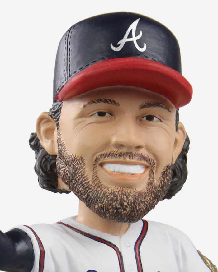 Dansby Swanson Atlanta Braves 2022 Gold Glove Bobblehead Officially Licensed by MLB