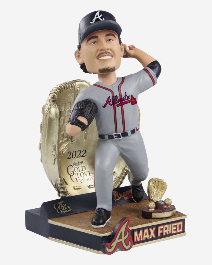 Max Fried Atlanta Braves Retro Jersey Bobblehead FOCO