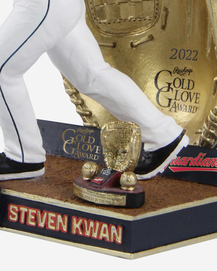 Steven Kwan Cleveland Guardians 2022 Gold Glove Bobblehead in 2023