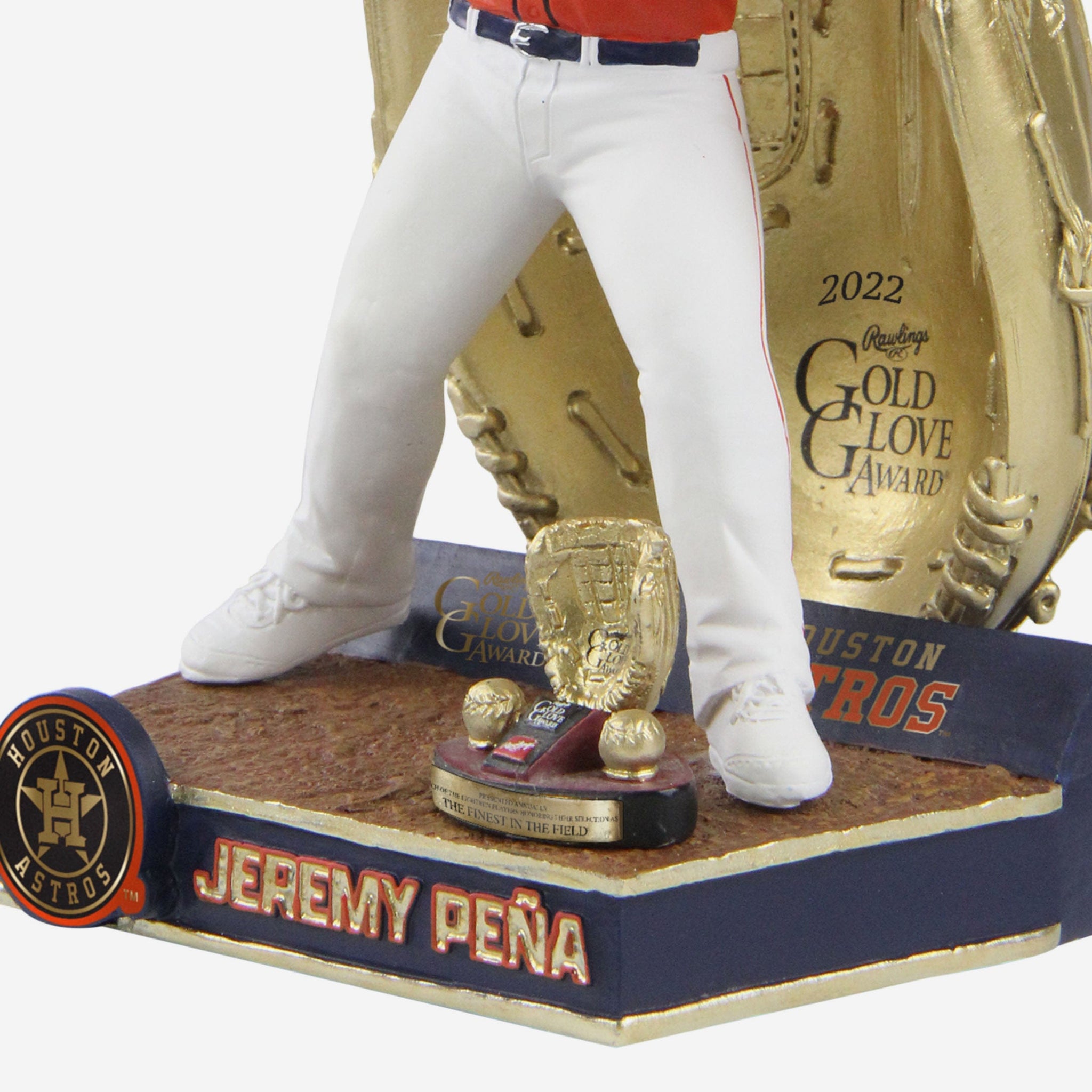 Jeremy Pena Youth Houston Astros Alternate Jersey - Black Golden Replica