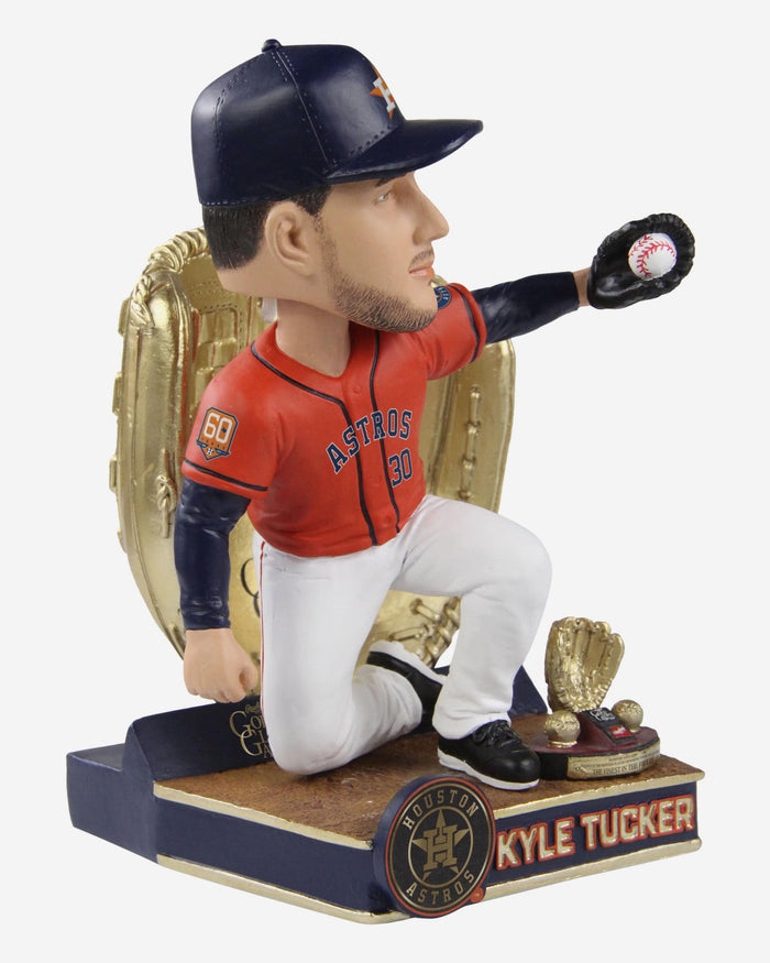 Women's Majestic Kyle Tucker Houston Astros Authentic Gold Cool