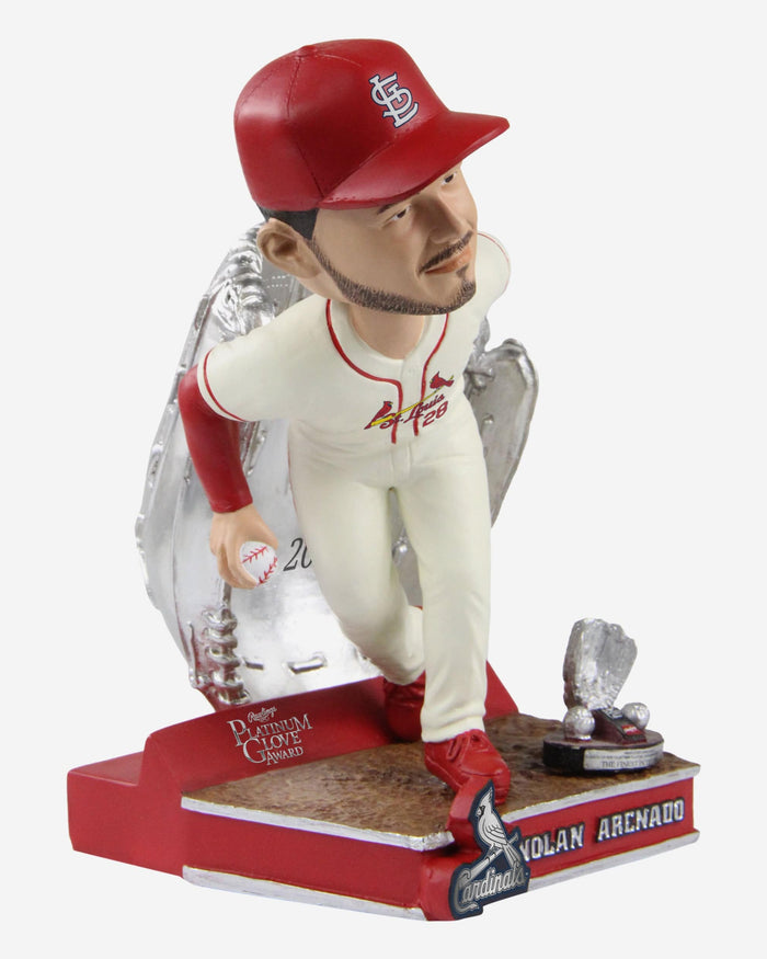 Nolan Arenado St Louis Cardinals 2022 Platinum Glove Award Bobblehead FOCO - FOCO.com