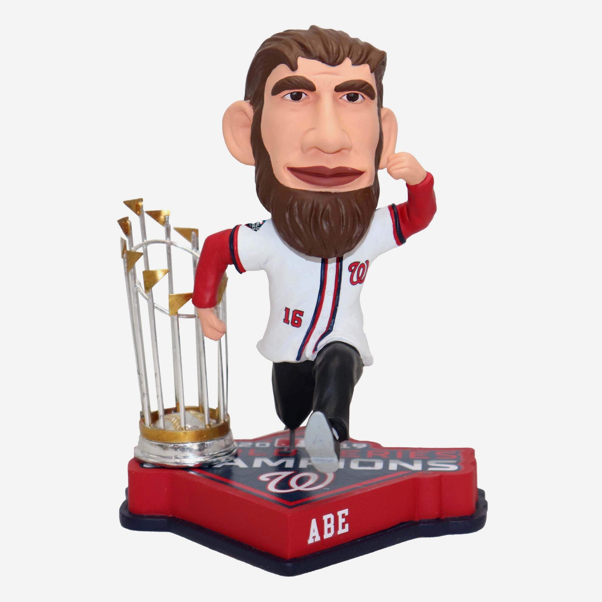 Commemorate this historic run with a limited edition Washington Nationals  Racing Presidents bobblehead!