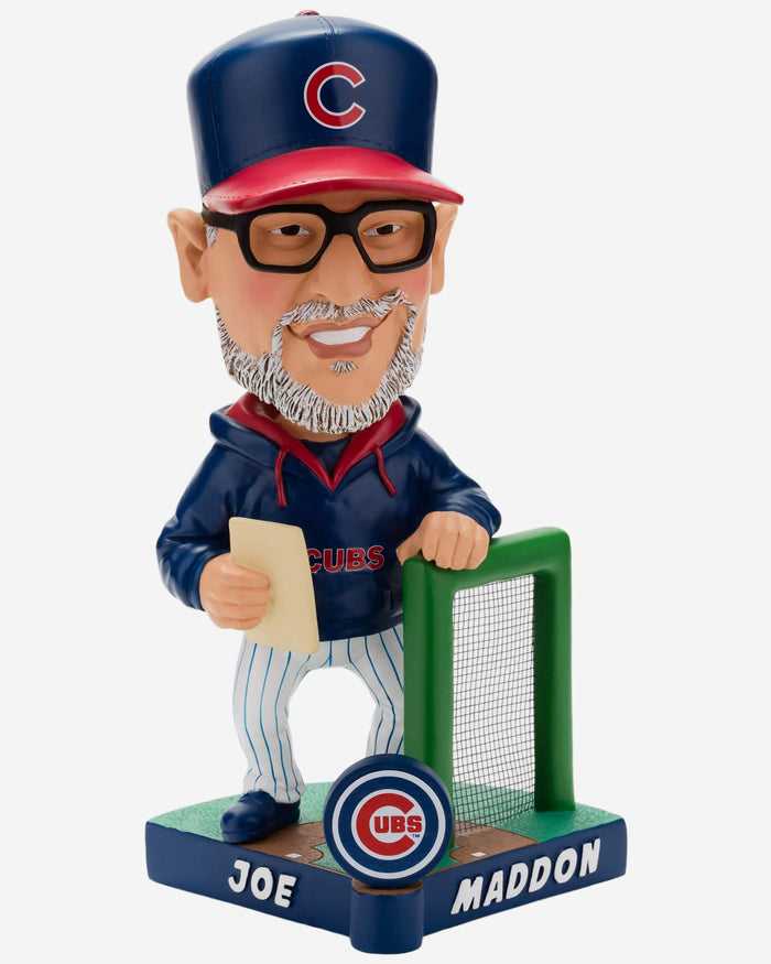 Joe Maddon Chicago Cubs Caricature Bobblehead FOCO - FOCO.com