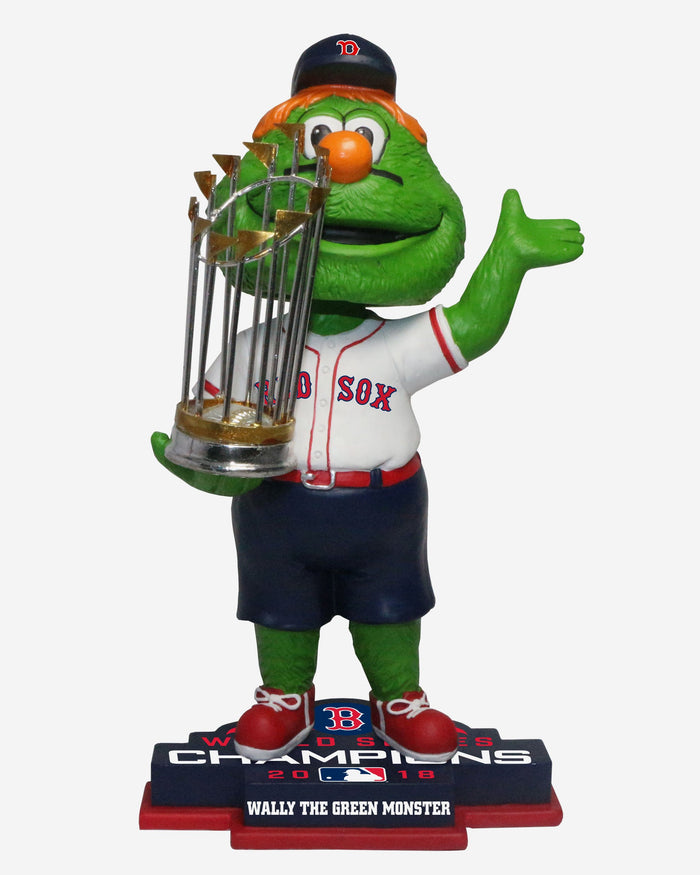 Wally Boston Red Sox 2018 World Series Champions Mascot Bobblehead FOCO - FOCO.com