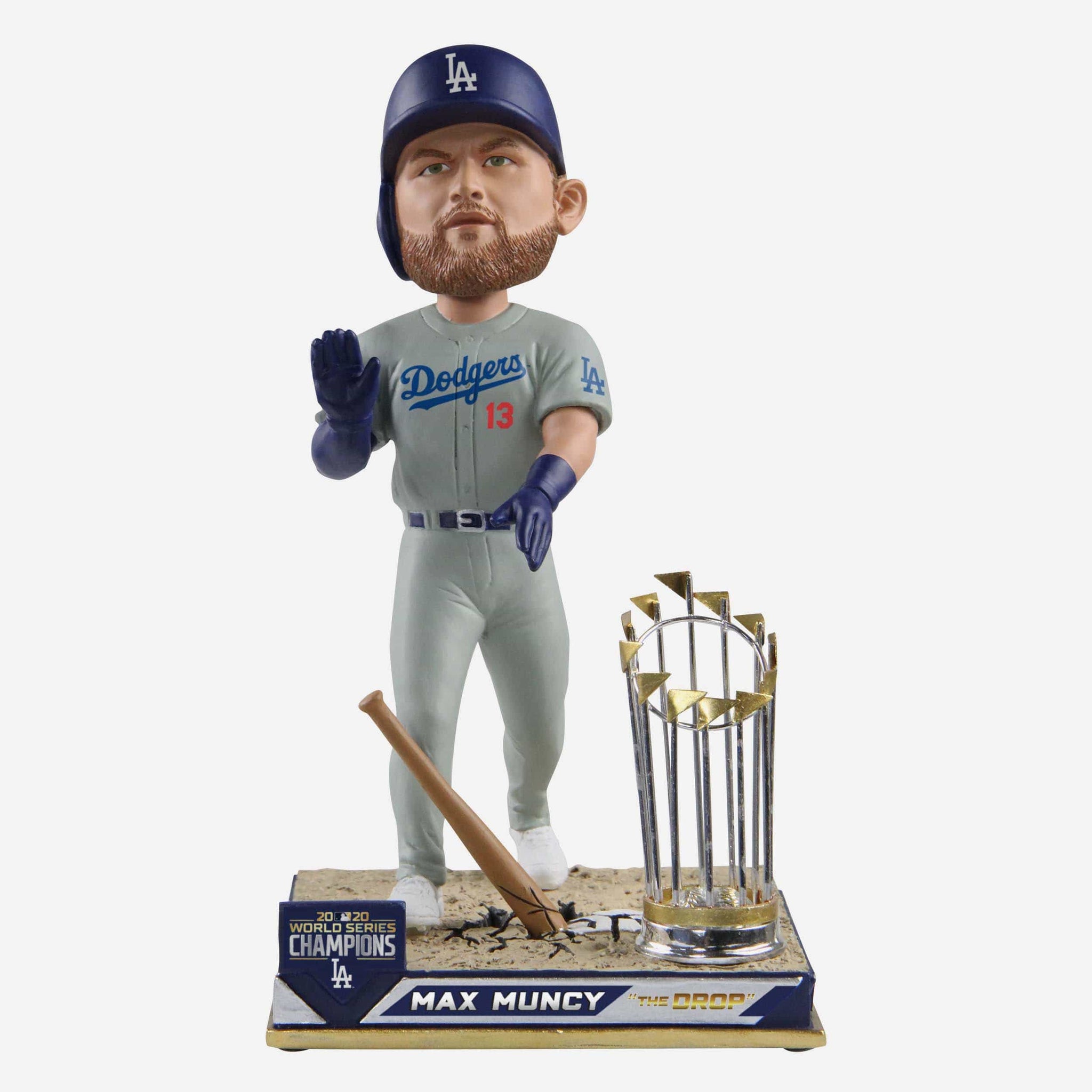 MAX MUNCY DODGERS 2020 WORLD SERIES CHAMPION SIGNED 2022