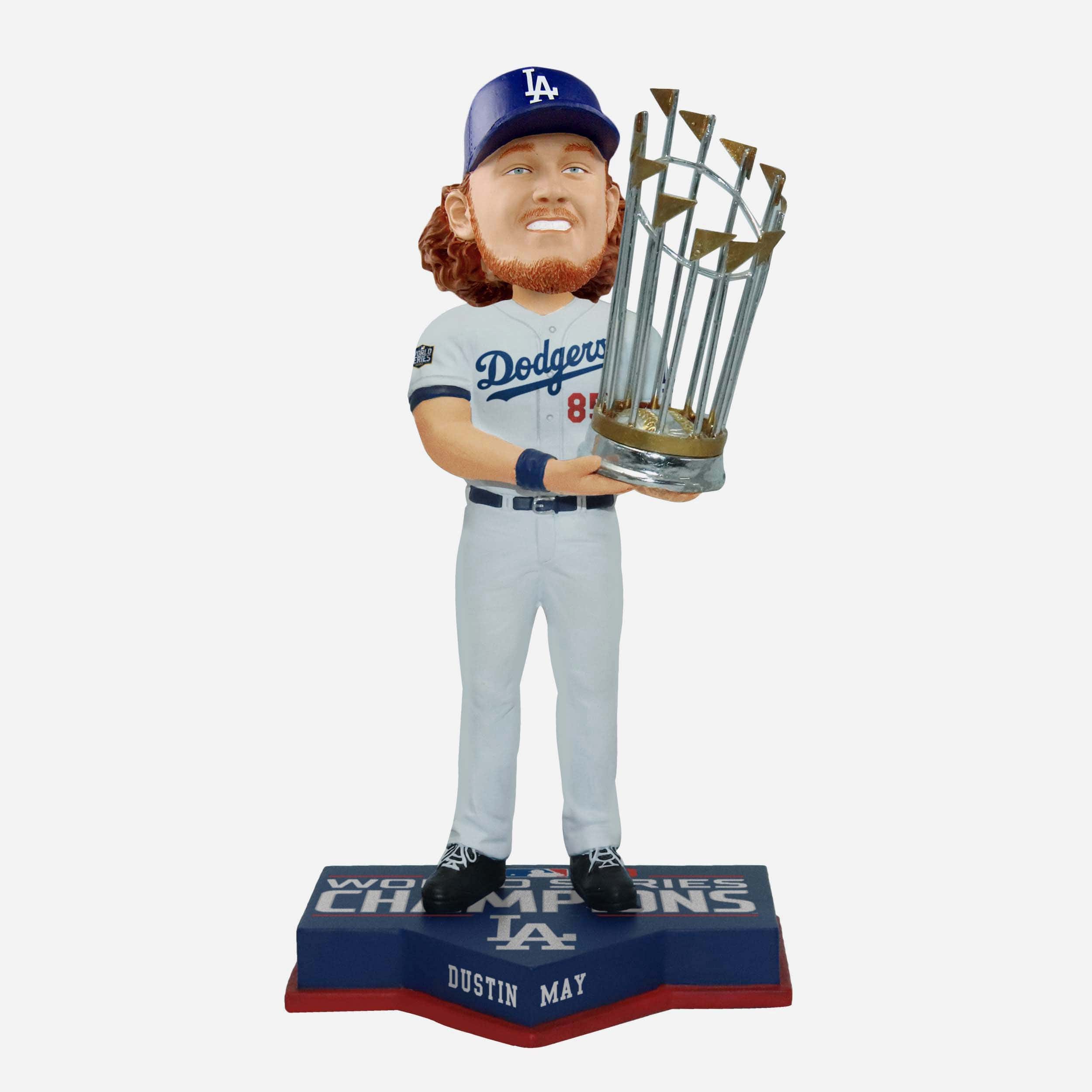 Dustin May Los Angeles Dodgers 2020 World Series Champions Bobblehead FOCO