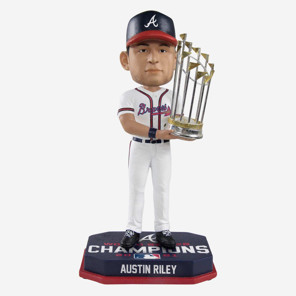 Austin Riley Atlanta Braves 2021 World Series Champions Bobblehead FOCO - FOCO.com