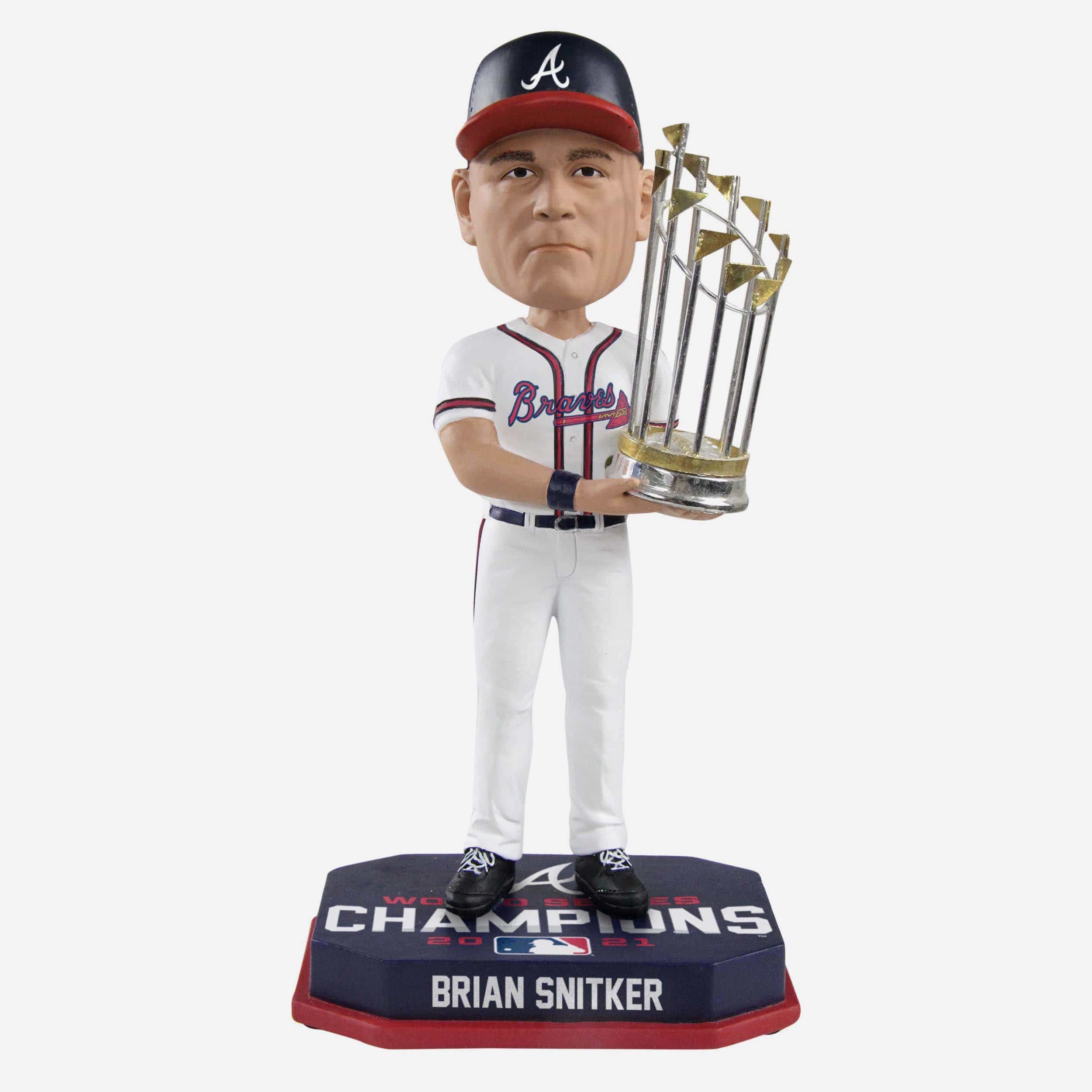 FOCO wants to help you celebrate the 1957 and 2021 World Series  championships with an unique bobblehead - Sports Illustrated Atlanta Braves  News, Analysis and More