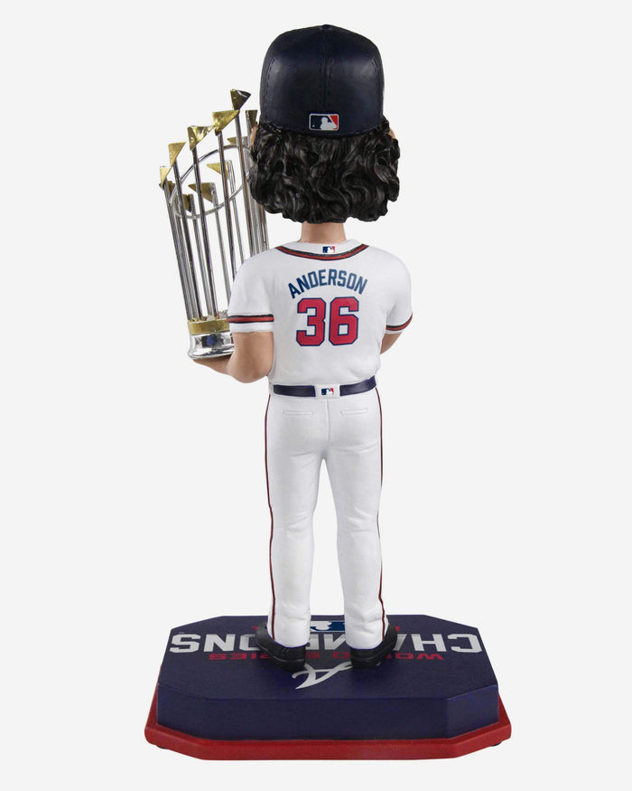 Ian Anderson Atlanta Braves 2021 World Series Champions Bobblehead Officially Licensed by MLB