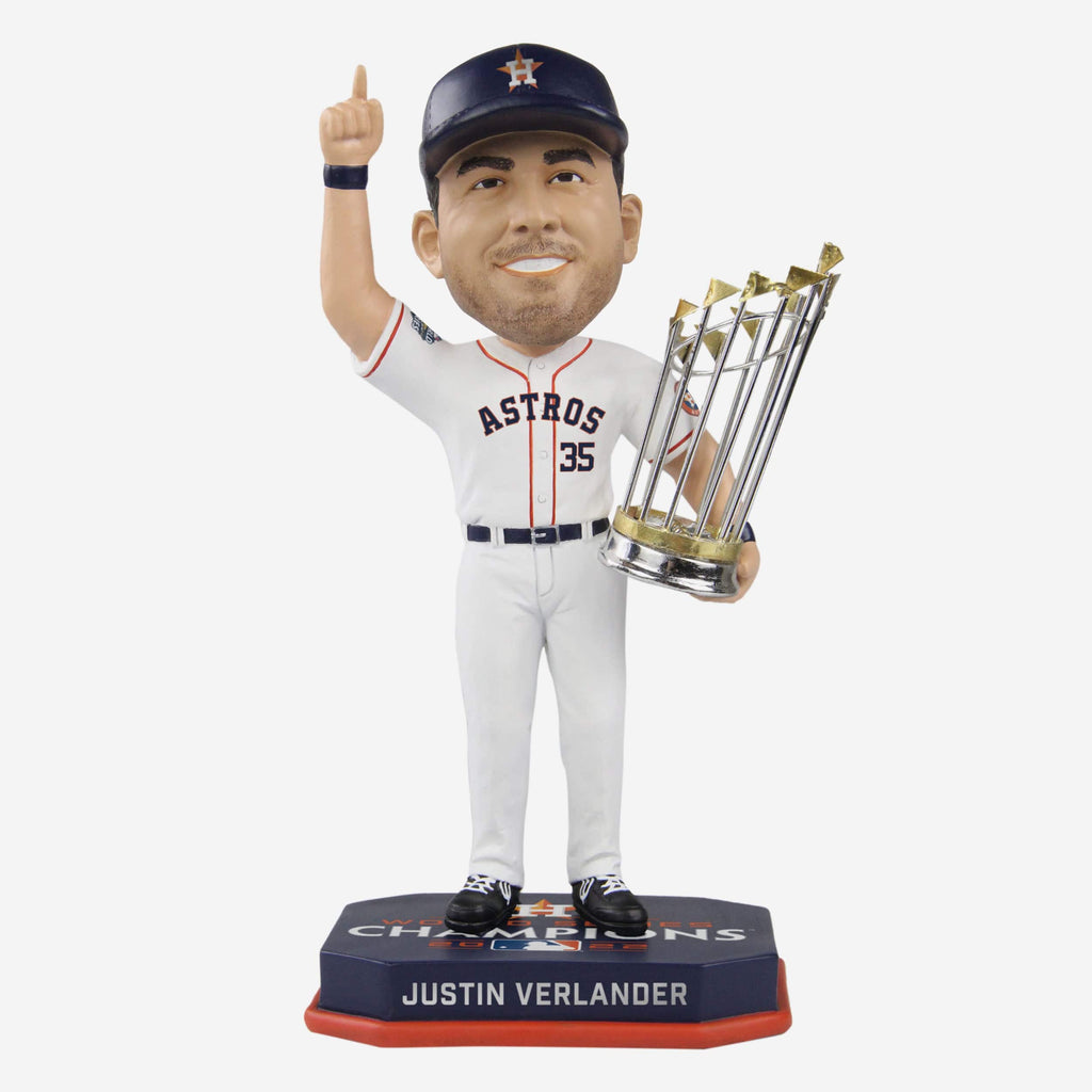 Justin Verlander Houston Astros 2022 World Series Champions Bobblehead FOCO