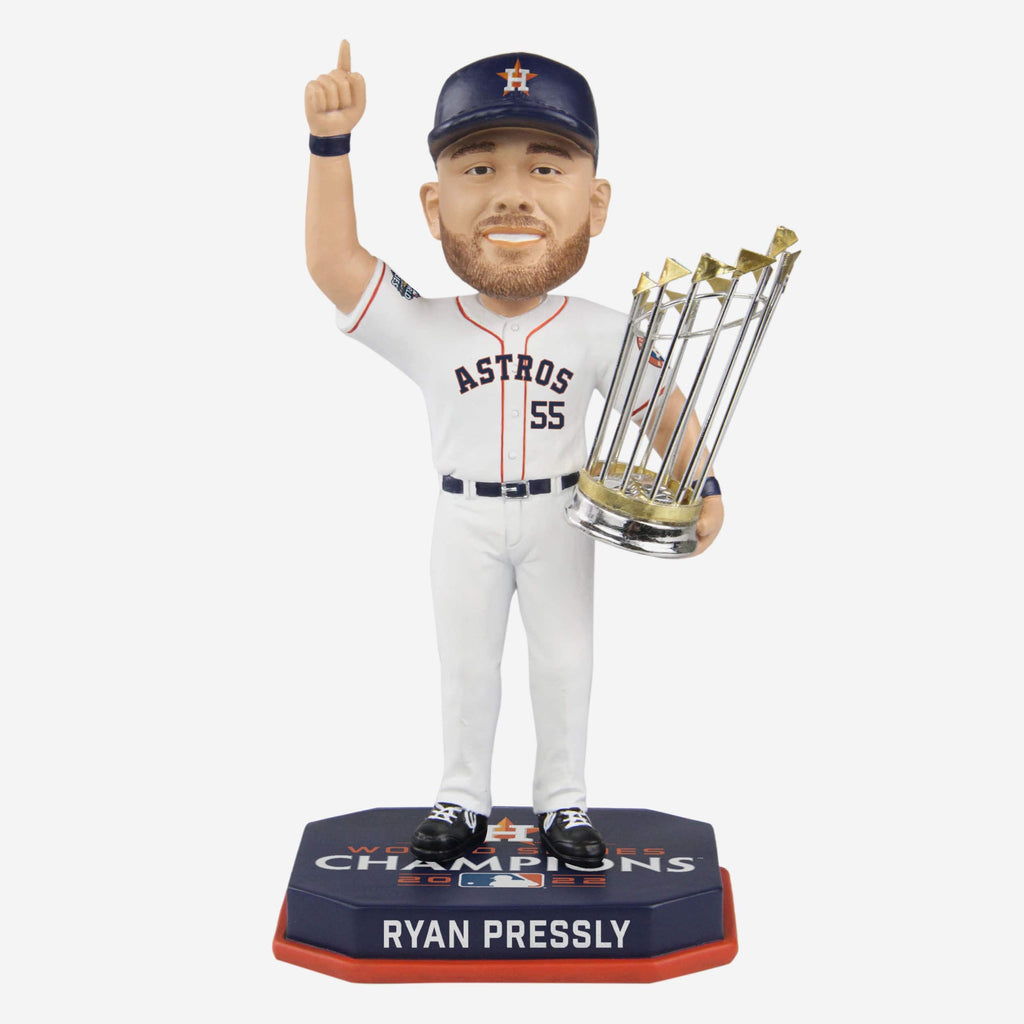 Ryan Pressly Houston Astros 2022 World Series Champions Bobblehead FOCO