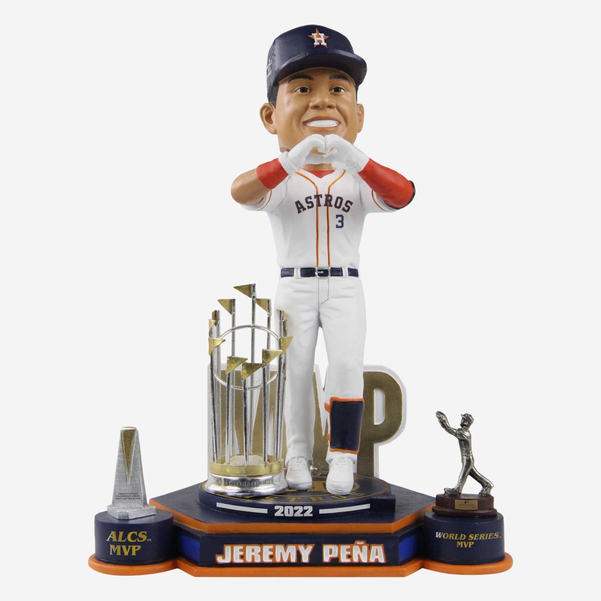 Jeremy Pena 2022 Game-Used Jersey. ALCS Game 4.