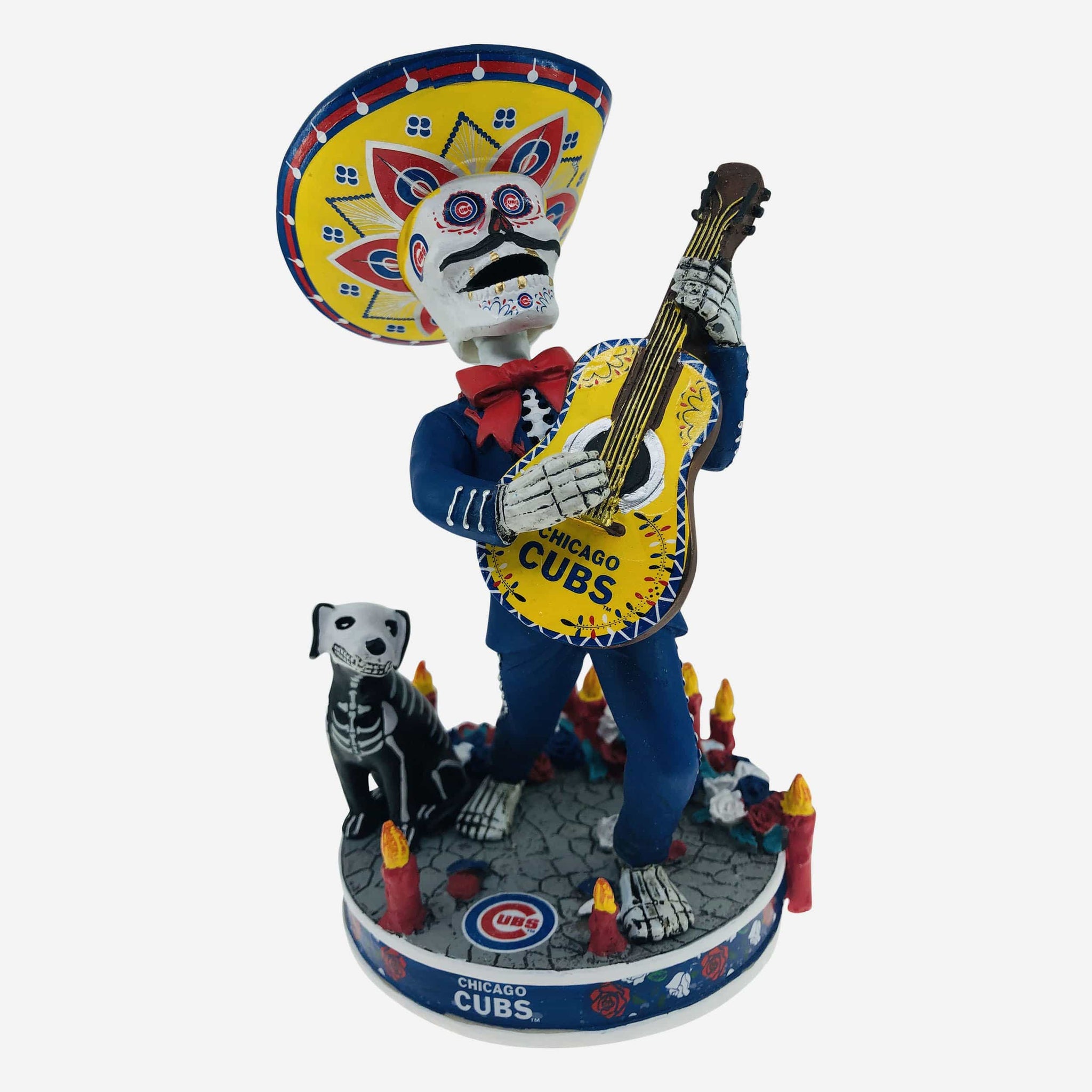 Los Angeles Dodgers Day Of The Dead Guitar Bobblehead FOCO