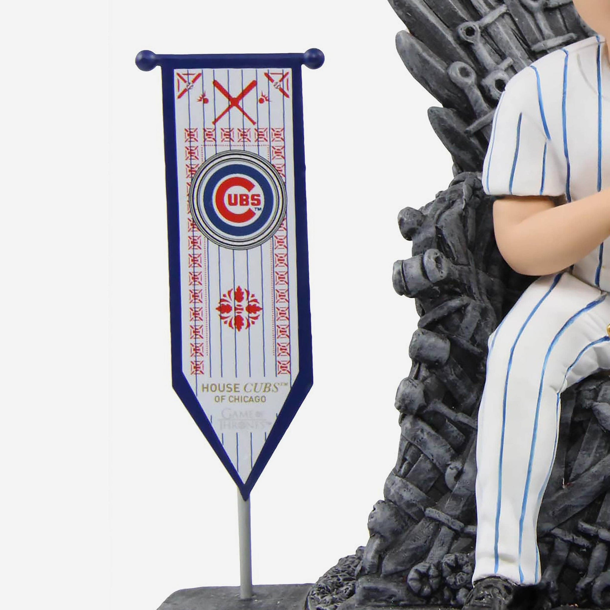 Game of Thrones™ Chicago Cubs Anthony Rizzo Iron Throne Bobblehead FOCO