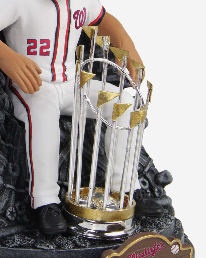 Game of Thrones™ Juan Soto Washington Nationals 2019 World Series Champions Iron Throne Bobblehead FOCO - FOCO.com