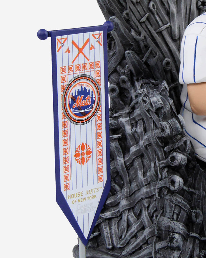 Game of Thrones™ New York Mets Jacob deGrom Iron Throne Bobblehead FOCO - FOCO.com