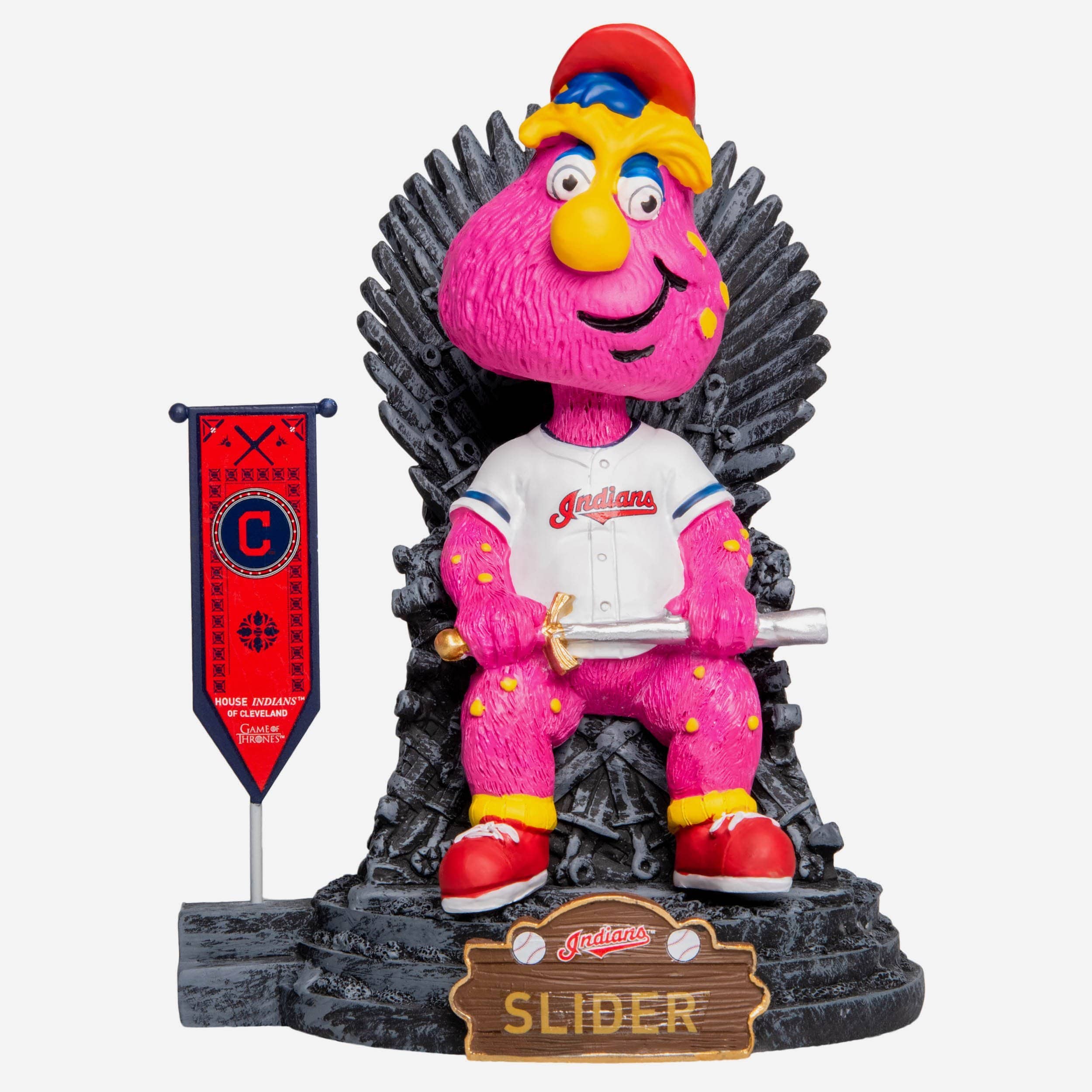 Slider Cleveland Guardians Gate Series Mascot Bobblehead FOCO