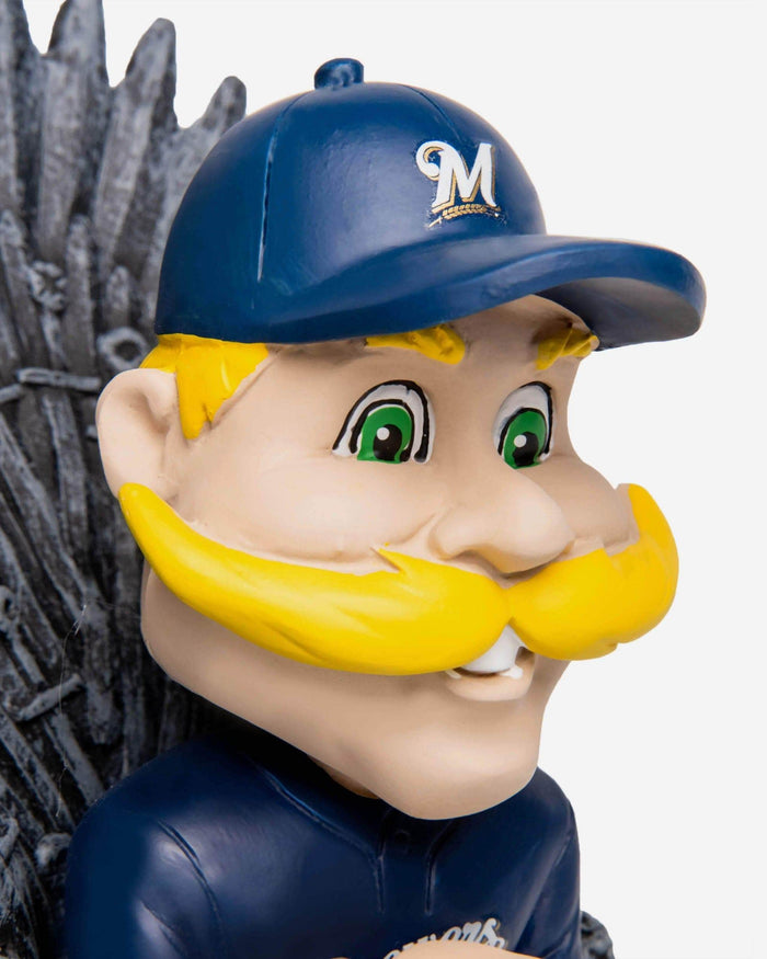 Game of Thrones™ Milwaukee Brewers Bernie Brewer Mascot Bobblehead FOCO - FOCO.com