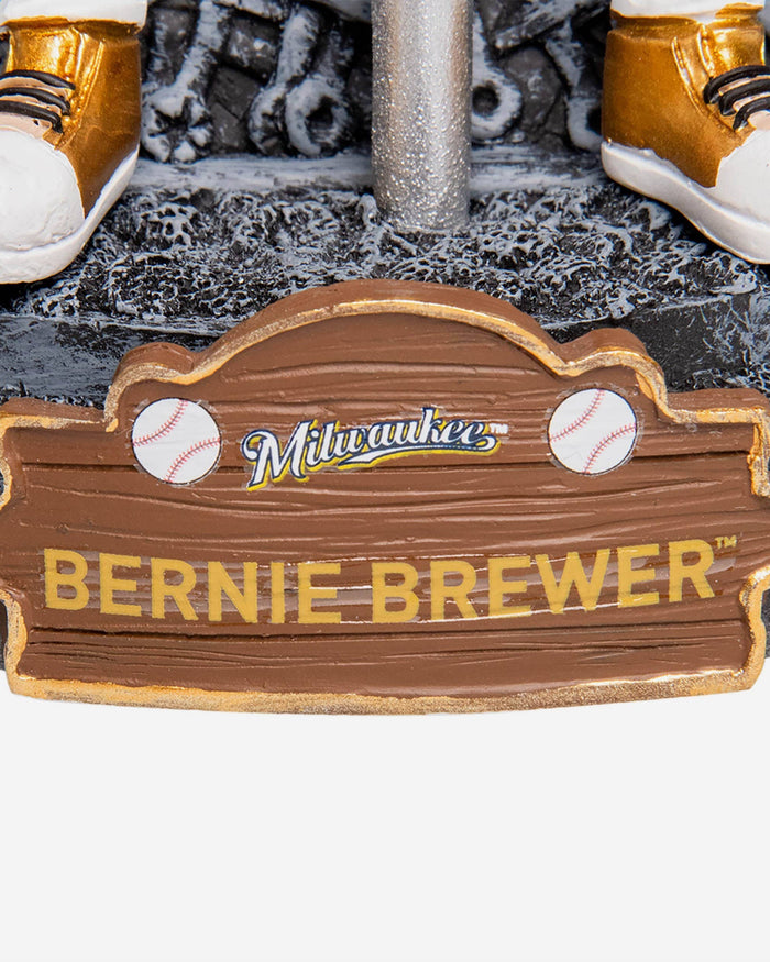 Game of Thrones™ Milwaukee Brewers Bernie Brewer Mascot Bobblehead FOCO - FOCO.com