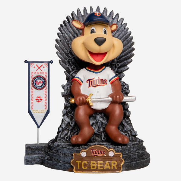 TC Bear Minnesota Twins Opening Day Mascot Bobblehead Officially Licensed by MLB