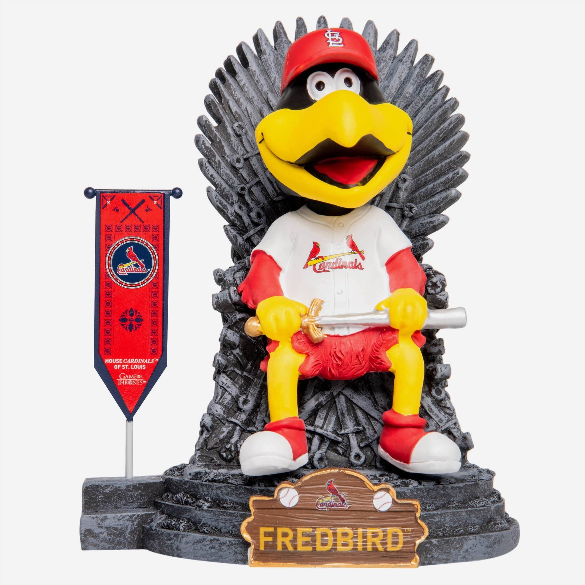 Fredbird St Louis Cardinals Mascot Mini Bighead Bobblehead FOCO NEW ORIG  BOX NIB