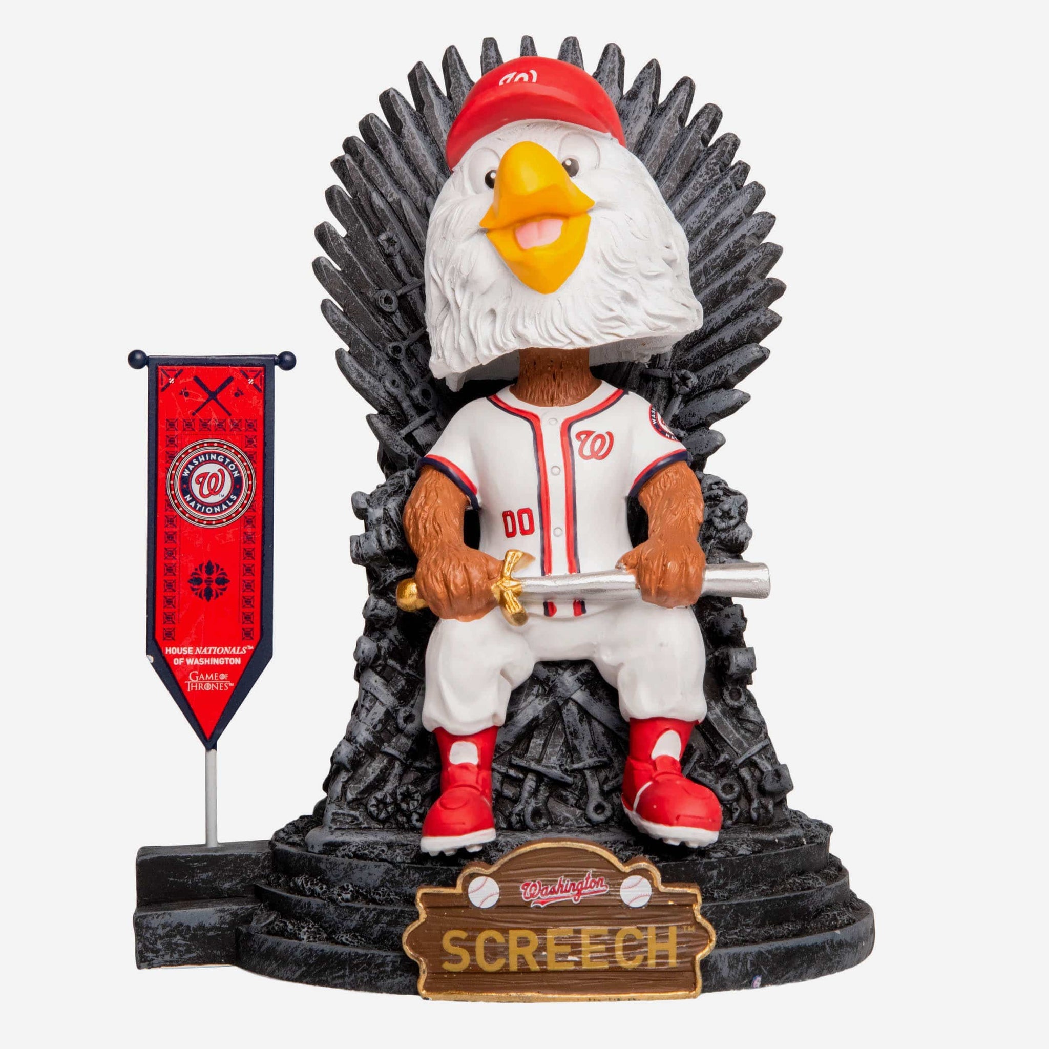 Screech Washington Nationals Gate Series Mascot Bobblehead FOCO