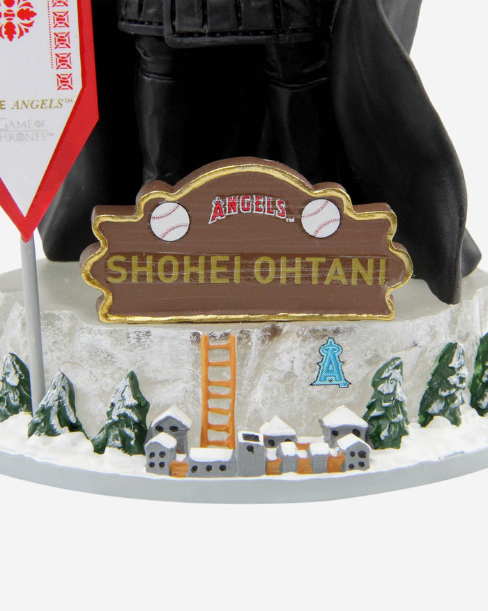 Game of Thrones™ Los Angeles Angels Shohei Ohtani Night's Watch Bobblehead FOCO - FOCO.com