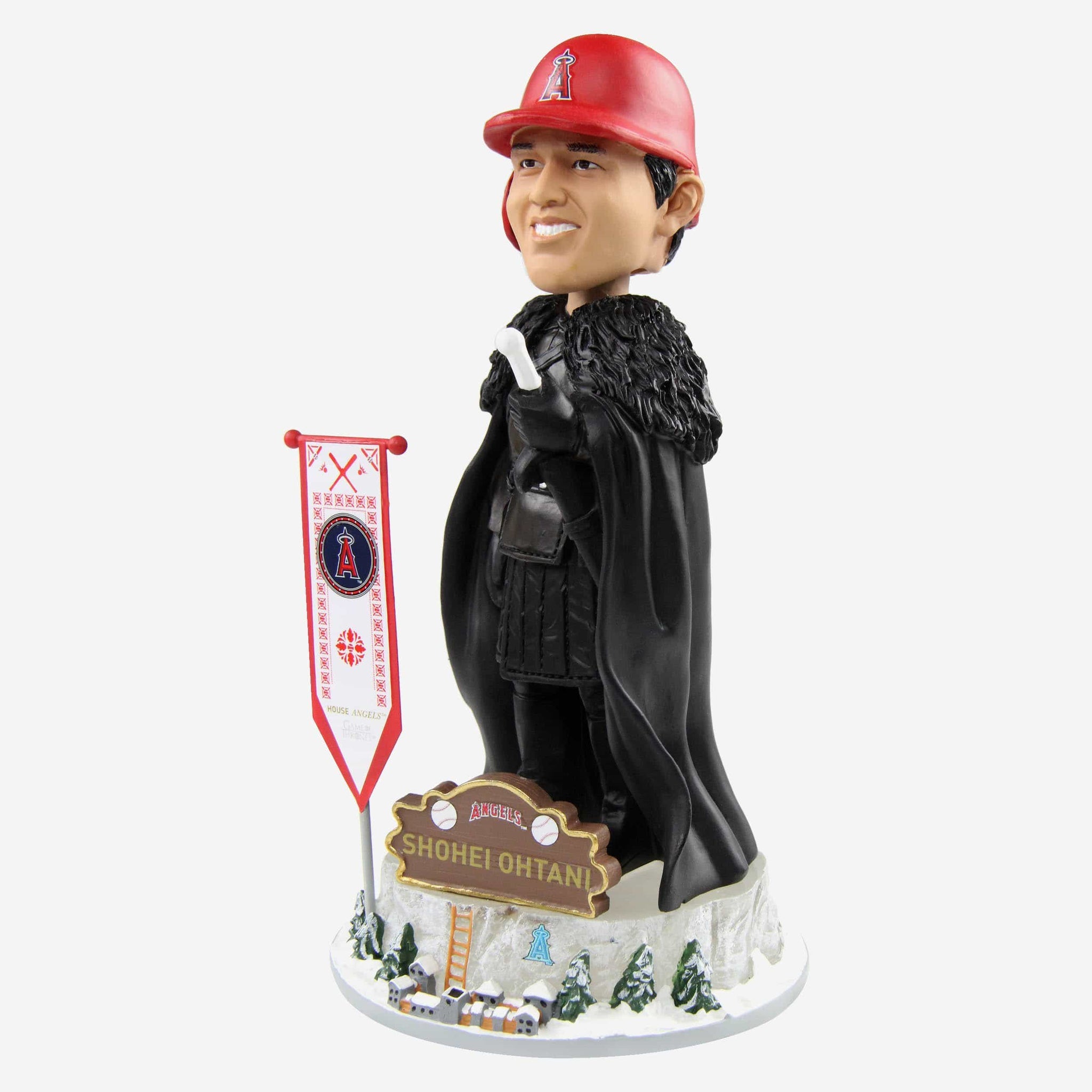 Shohei Ohtani Los Angeles Angels Game of Thrones Night's Watch Bobblehead