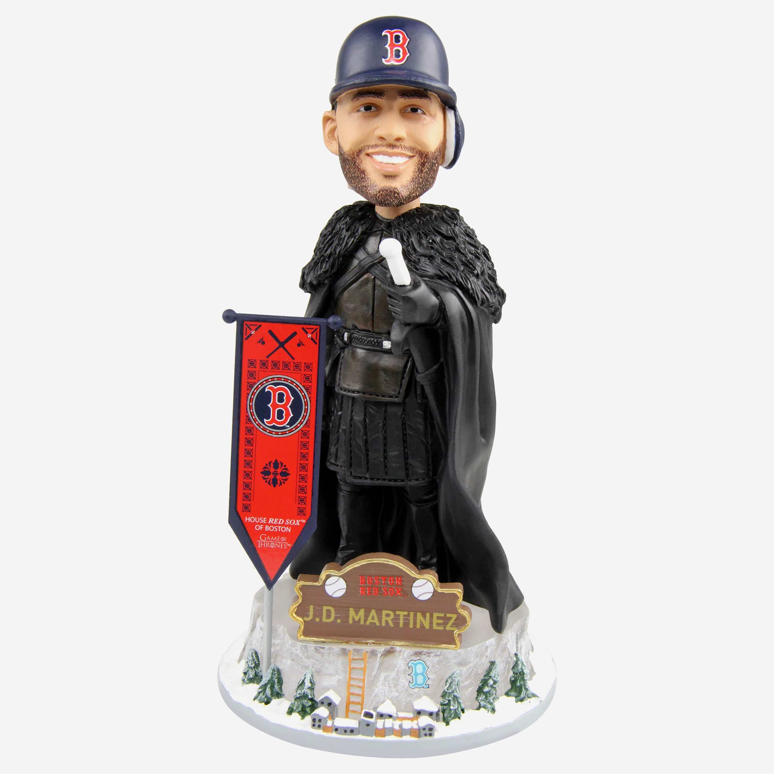 Boston Red Sox JD Martinez Game Of Thrones Night's Watch Bobblehead FOCO